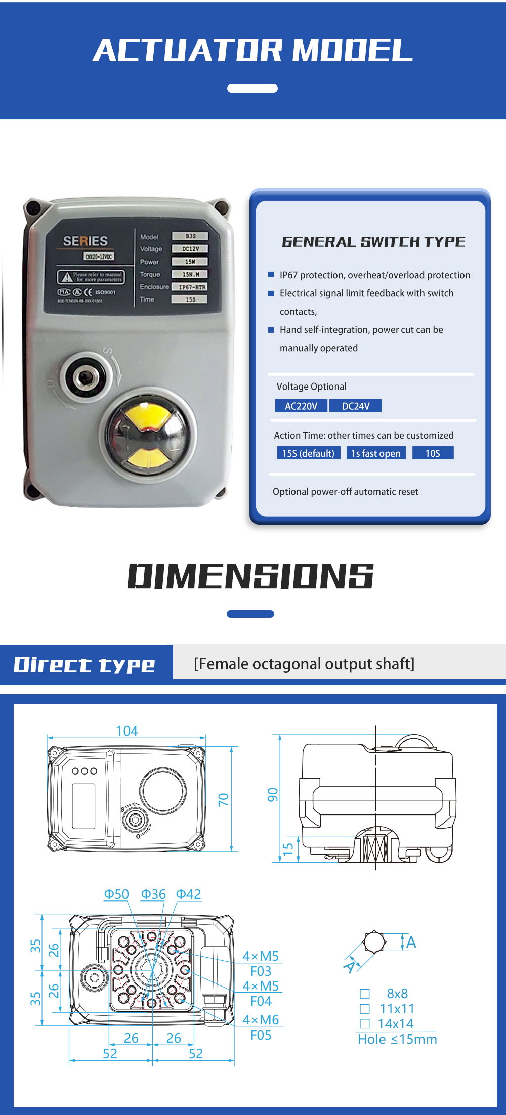 Tsaifan Electric Valve