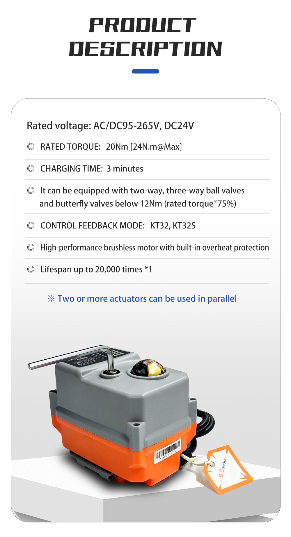 Tsaifan Electric Valve