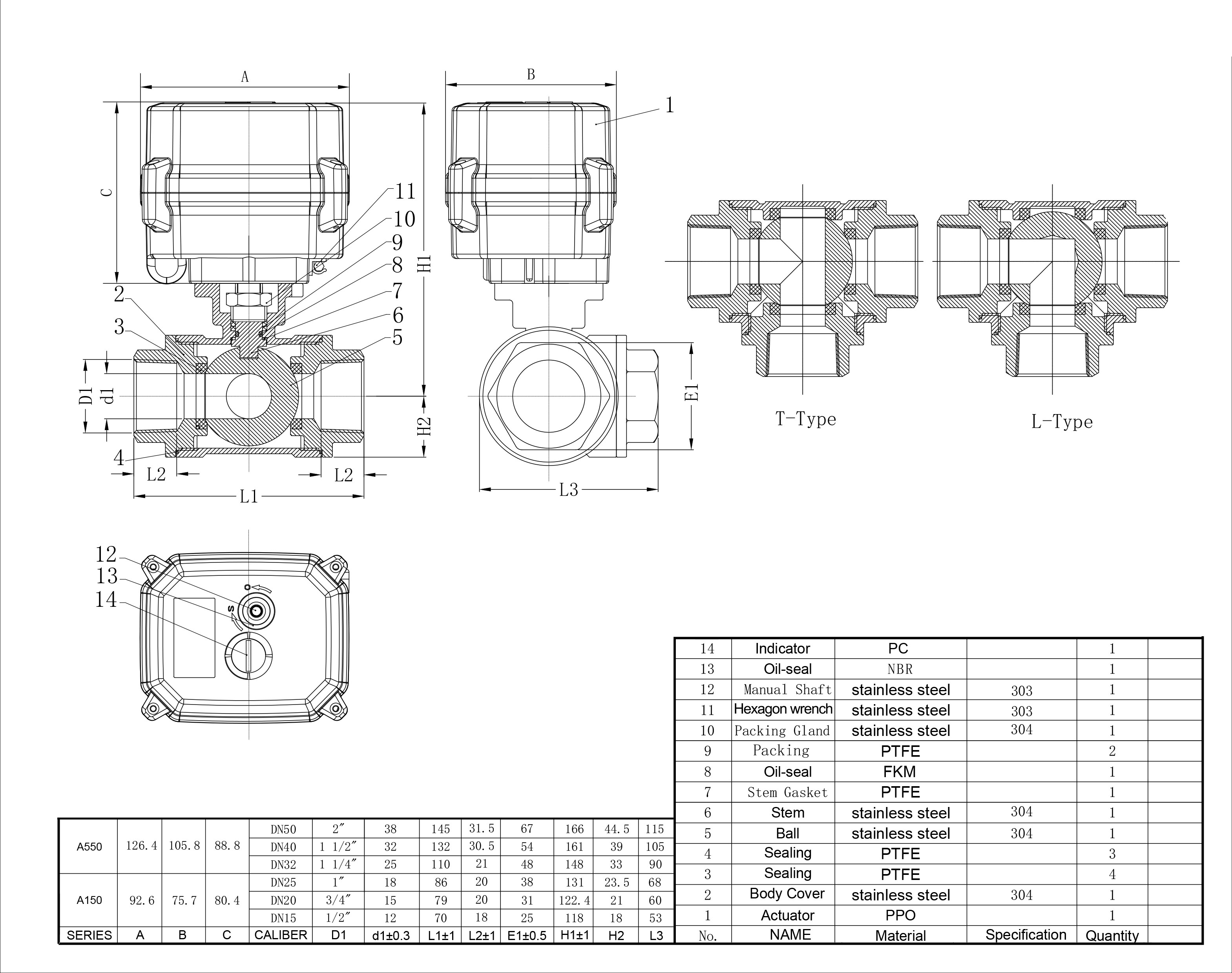 Tsaifan Electric Valve