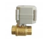 1/2'' brass electric actuator valve, 2 way motorized valve  with indicator TF15-B2-C