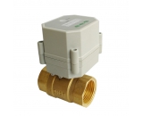 Timer control motorized ball valve, brass timer electric valve