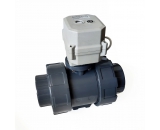 True Uion Electric Ball Valve UPVC with 15Nm Actuator