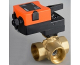 3 Way T Port Modulating Valve Proportional Valve 3 Way 2'' (DN50) Modulating Valve AC/DC24V 0-10V/4-20mA TFV4-306