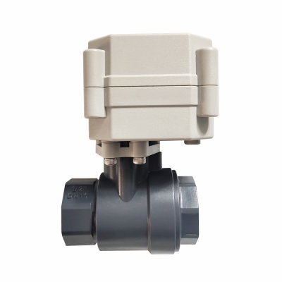 DC12V PVC Electric ball valve 1/2", 2/3/5/7 wires motorized ball valve for auto water supply system