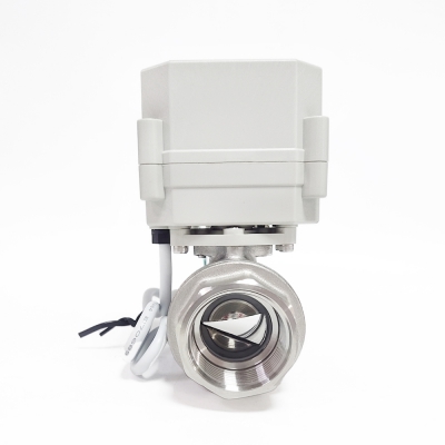 Stainless Steel Electric Proportional Valve with 3Nm Electric Actuator