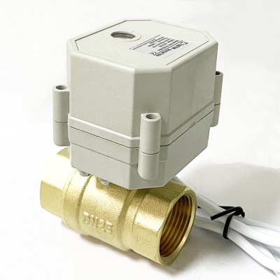 Brass Electric Proportional Valve with 3Nm Electric Actuator