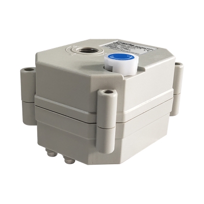 2Nm Electric Motorized Valve Actuator DC5V, DC12V, DC24V, AC/DC9-24V with manual override