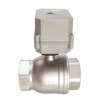 Stainless Steel Electric Valve 2 Way with 10Nm actuator