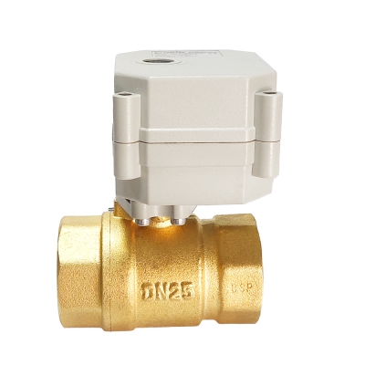 Electric Ball Valve Brass With Position Indicator