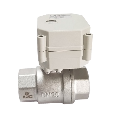 Electric Ball Valve Stainless Steel with position Indicator