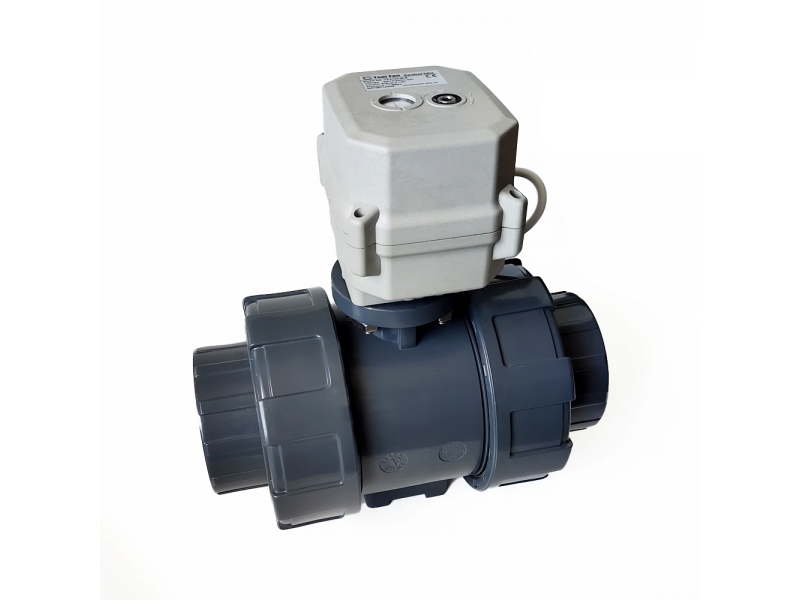 True Uion Electric Ball Valve UPVC with 15Nm Actuator