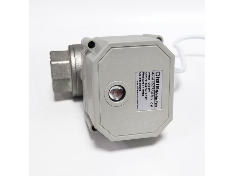 Stainless Steel Electric Proportional Valve with 3Nm Electric Actuator