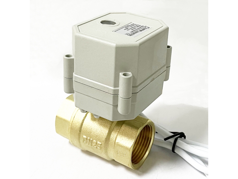 Brass Electric Proportional Valve with 3Nm Electric Actuator