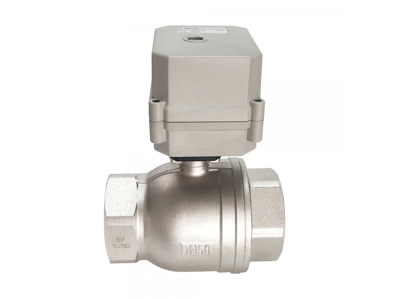 Stainless Steel Electric Valve 2 Way with 10Nm actuator