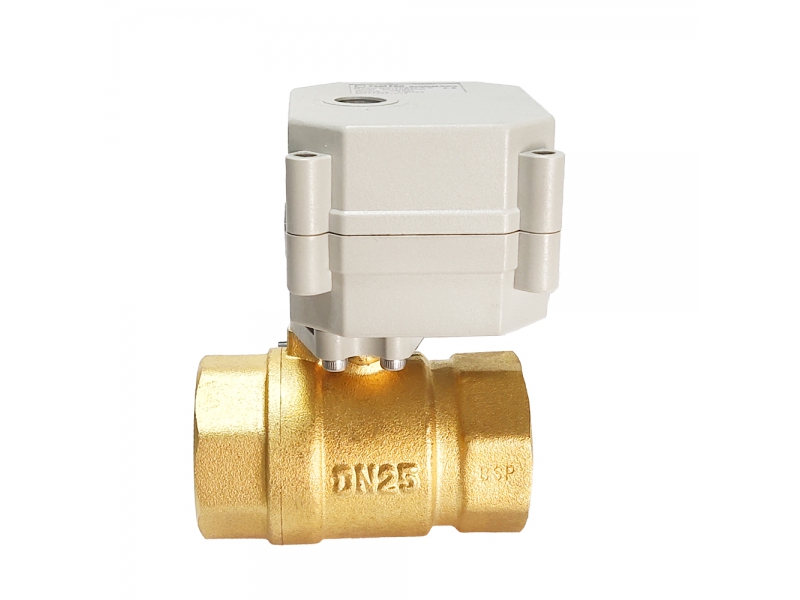 Electric Ball Valve Brass With Position Indicator